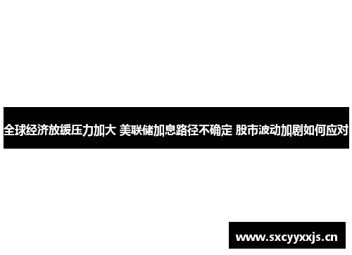 全球经济放缓压力加大 美联储加息路径不确定 股市波动加剧如何应对